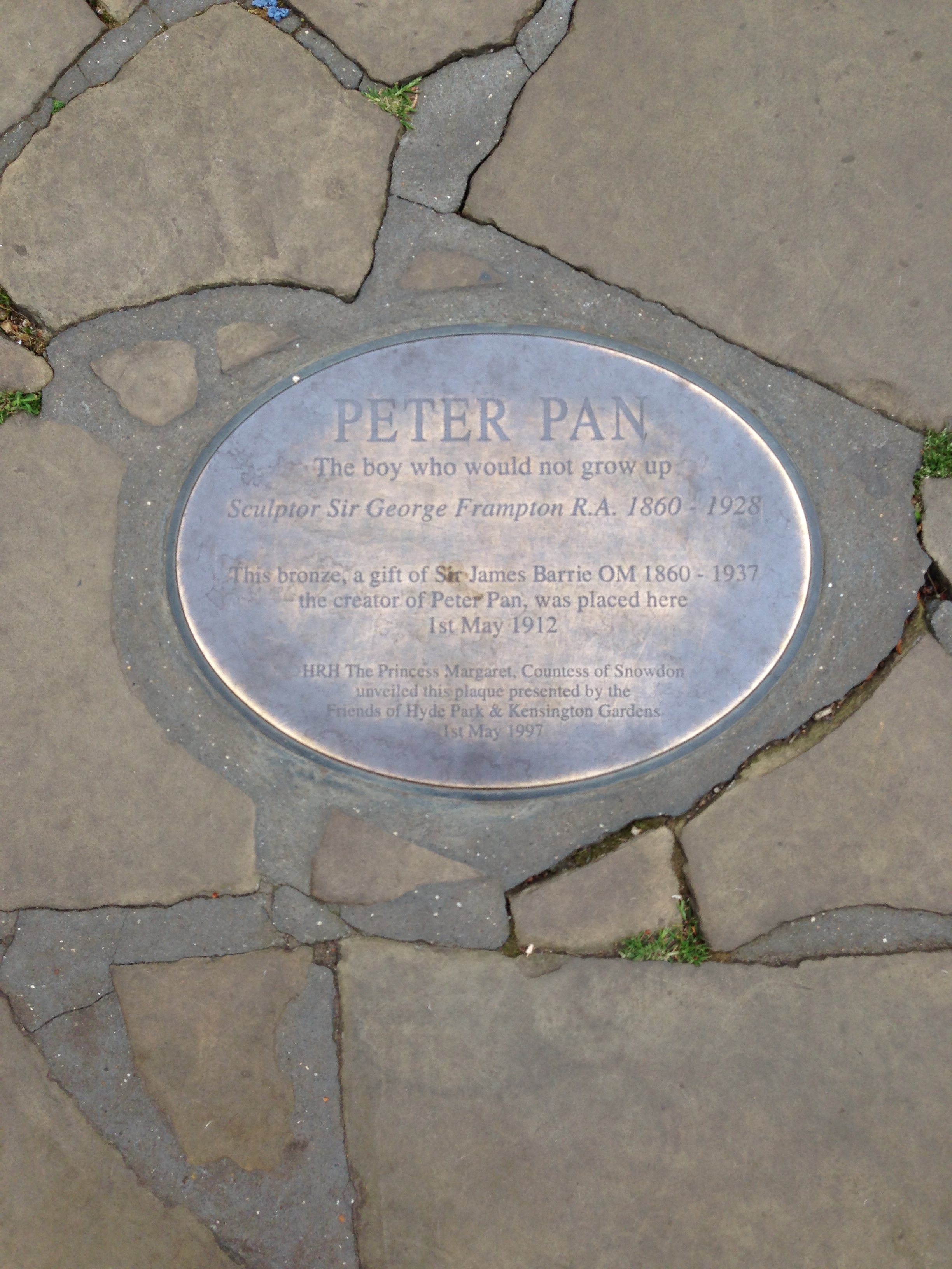 ピーターパンの生まれた公園 みゅうロンドンブログ オプショナルツアー 現地ツアーの みゅう