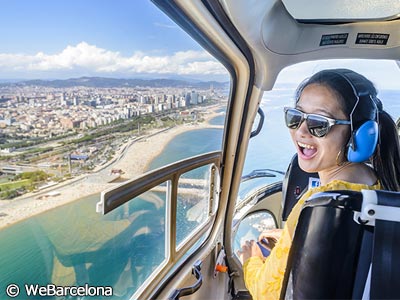 バルセロナを空からも 海からも バルセロナ360度ツアー バルセロナオプショナルツアー オプショナルツアー 現地ツアーの みゅう